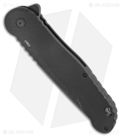 CRKT Antonio Rodriquez Taco Viper Liner Lock Black W/ Veff Serrations (3" Black) 2 CRKT Antonio Rodriquez Taco Viper Liner Lock Black W/ Veff Serrations (3" Black) - Image 2