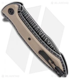 CRKT Apoc W/VEFF Serrations Liner Lock Knife Green G-10 (4" Black) 5381 -Crkt Shop CRKT Apoc VEFF Serr LL Green G 10 Black SW 5381 BHQ 103937 jr side