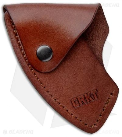 CRKT Berserker Axe Leather Sheath - Brown -Crkt Shop CRKT Berserker Leather Sheath D2736 BHQ 119376 jr