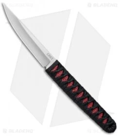 CRKT Burnley Obake Fixed Blade Knife Red (3.64" Satin) 2367RS