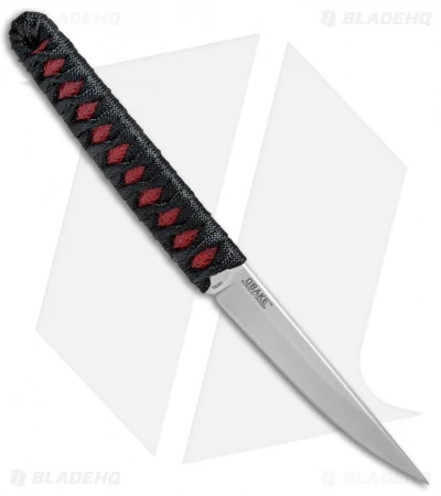 CRKT Burnley Obake Fixed Blade Knife Red (3.64" Satin) 2367RS 2 CRKT Burnley Obake Fixed Blade Knife Red (3.64" Satin) 2367RS - Image 2