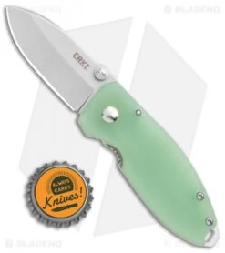 CRKT Burnley Squid Frame Lock Knife Natural G-10 (2.25" SW D2) 9 CRKT Burnley Squid Frame Lock Knife Natural G-10 (2.25" SW D2) -Crkt Shop CRKT Burnley Squid FL Natural G 10 Satin BHQ 107739 jr bottlecap