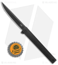 CRKT CEO Exclusive Flipper Liner Lock Knife Blackout GRN (3.25" Black D2) 7 CRKT CEO Exclusive Flipper Liner Lock Knife Blackout GRN (3.25" Black D2) -Crkt Shop CRKT CEO Exclusive Flipper LL Blackout GRN Black D2 BHQ 121113 jr bottlecap