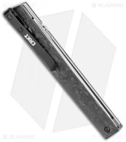 CRKT CEO Liner Lock Knife Marble Carbon Fiber (3.1" Satin S35VN) 6 CRKT CEO Liner Lock Knife Marble Carbon Fiber (3.1" Satin S35VN) -Crkt Shop CRKT CEO LL Marble CF Satin BHQ 113867 jr side