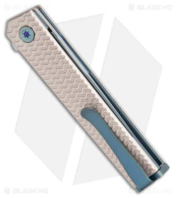 CRKT CEO Microflipper Liner Lock Knife Aluminum (2.36" Satin) 6 CRKT CEO Microflipper Liner Lock Knife Aluminum (2.36" Satin) -Crkt Shop CRKT CEO Microflipper LL Grayish Aluminum Satin BHQ 178654 jr side