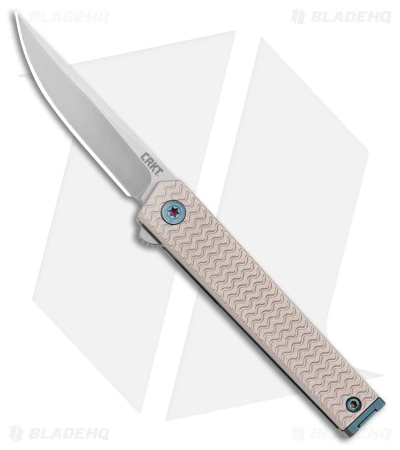 CRKT CEO Microflipper Liner Lock Knife Aluminum (2.36" Satin) 1 CRKT CEO Microflipper Liner Lock Knife Aluminum (2.36" Satin)