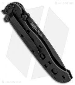 CRKT Carson M16-00K Tanto Liner Lock Knife Black Zytel (3" Black) 6 CRKT Carson M16-00K Tanto Liner Lock Knife Black Zytel (3" Black) -Crkt Shop CRKT Carson M16 00K Compact Tanto LL Black Zytel Black BHQ 87732 jr side