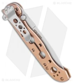 CRKT Carson M16-03BS Frame Lock Knife Bronze Stainless Steel (3.6" Satin) -Crkt Shop CRKT Carson M16 03BS FL SS Satin BHQ 119388 jr side