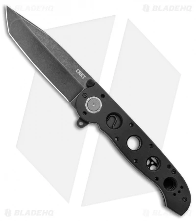 CRKT Carson M16-04DB Tanto Dead Bolt Lock Flipper Knife (3.89" Black SW) 1 CRKT Carson M16-04DB Tanto Dead Bolt Lock Flipper Knife (3.89" Black SW)