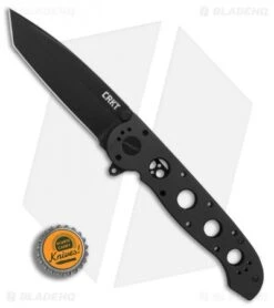 CRKT Carson M16-04KS Tanto Frame Lock Flipper Knife (3.87" Black) 7 CRKT Carson M16-04KS Tanto Frame Lock Flipper Knife (3.87" Black) -Crkt Shop CRKT Carson M16 04KS Tanto black BHQ 76690 er bottlecap