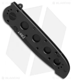 CRKT Carson M16-04KS Tanto Frame Lock Flipper Knife (3.87" Black) 6 CRKT Carson M16-04KS Tanto Frame Lock Flipper Knife (3.87" Black) -Crkt Shop CRKT Carson M16 04KS Tanto black BHQ 76690 er spine