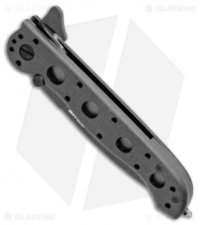 CRKT Carson M16-13ZLEK E.R. Spear Point Flipper Knife Zytel (3.375" Black Serr) 2 CRKT Carson M16-13ZLEK E.R. Spear Point Flipper Knife Zytel (3.375" Black Serr) - Image 2