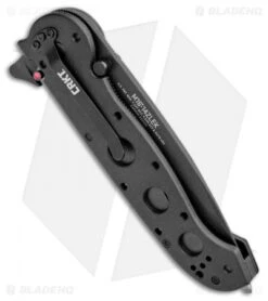 CRKT Carson M16-14ZLEK Tanto Liner Lock Knife (3.75" Serr) -Crkt Shop CRKT Carson M16 14ZLEK Tanto LL Serr BHQ 8897 jr side