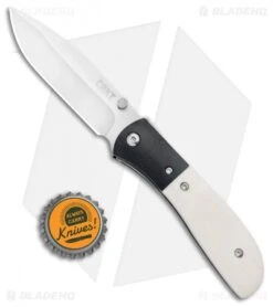 CRKT Carson M4-02 White Bone Spring Assisted Knife (3.25" Satin) -Crkt Shop CRKT Carson M4 02 White Bone SA Satin BHQ 7396 jr bottlecap