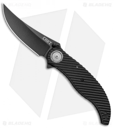 CRKT Clever Girl Folder Deadbolt Lock Knife Black G-10 (4" Black) 2640 1 CRKT Clever Girl Folder Deadbolt Lock Knife Black G-10 (4" Black) 2640