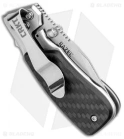 CRKT Compact Razel Liner Lock Knife Carbon Fiber (2.13" Satin) 6 CRKT Compact Razel Liner Lock Knife Carbon Fiber (2.13" Satin) -Crkt Shop CRKT Compact Razel CF CR4020CF BHQ 93124 jr side