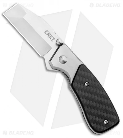 CRKT Compact Razel Liner Lock Knife Carbon Fiber (2.13" Satin) 1 CRKT Compact Razel Liner Lock Knife Carbon Fiber (2.13" Satin)