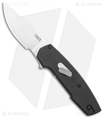 CRKT Cottidae Liner Lock Knife Black Aluminum (2.6" Satin) 6321 1 CRKT Cottidae Liner Lock Knife Black Aluminum (2.6" Satin) 6321