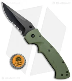 CRKT Crawford Kasper Liner Lock Knife OD Green Zytel (3.75" Black Serr) 6783KOD 7 CRKT Crawford Kasper Liner Lock Knife OD Green Zytel (3.75" Black Serr) 6783KOD -Crkt Shop CRKT Crawford Kasper LL OD Green Zytel Black Serr CR6783KOD BHQ 43795 jr bottlecap