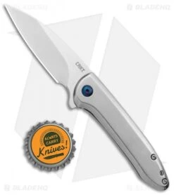 CRKT Delineation Spring Assisted Frame Lock Knife Stainless Steel (3" Satin) 7 CRKT Delineation Spring Assisted Frame Lock Knife Stainless Steel (3" Satin) -Crkt Shop CRKT Delineation FL DP Flipper Satin BHQ 138948 jr bottlecap