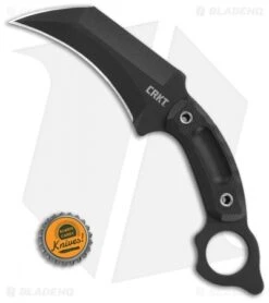 CRKT Du Hoc Karambit Fixed Blade Knife (5.1" Black) 2630 -Crkt Shop CRKT Du Hoc Karambit Black BHQ 85386 er bottlecap