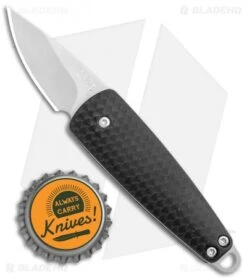 CRKT Dually Knife W/ Bottle Opener Black (2.5" Stonewash) 7086 -Crkt Shop CRKT Dually Bottle Opener SW 7086 BHQ 119356 jr bottlecap