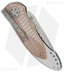 CRKT Elishewitz E-Lock Folding Knife Bronze (3.9" Satin Serr) 7333 6 CRKT Elishewitz E-Lock Folding Knife Bronze (3.9" Satin Serr) 7333 -Crkt Shop CRKT Elishewitz E Lock bronze satin serr 7333 BHQ 0477 er side