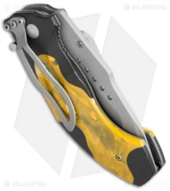 CRKT Elishewitz Horus Spring Assisted Knife Orange/Black (3.125" BB) 1150 -Crkt Shop CRKT Elishewitz Horus SA Orange Black BB 1150 BHQ 68641 jr side