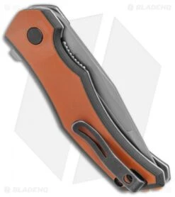 CRKT Fawkes Spring Assisted Knife Brown/Orange G-10 (2.75" Bead Blast) -Crkt Shop CRKT Fawkes Dust Layer G 10 LL DP BB BHQ 138957 jr side