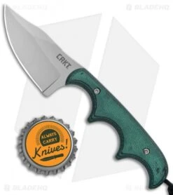 CRKT Folts Minimalist Bowie Fixed Blade Knife (2.15" Bead Blast) 8 CRKT Folts Minimalist Bowie Fixed Blade Knife (2.15" Bead Blast) -Crkt Shop CRKT Folts Minimalist Bowie Neck Knife Black Green Micarta BB 2387 BHQ 7033 jr bottlecap