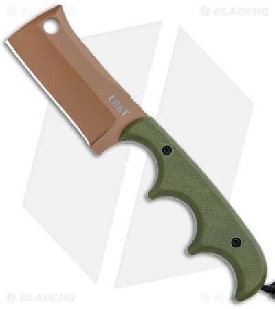 CRKT Folts Desert Warrior Minimalist Cleaver Neck Knife (2.1" Copper D2) 1 CRKT Folts Desert Warrior Minimalist Cleaver Neck Knife (2.1" Copper D2)