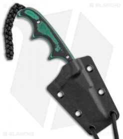 CRKT Burnley Squid Holey + Folts Minimalist Tanto Neck Knife Bundle -Crkt Shop CRKT Folts Minimalist Tanto Neck Knife Green Black BB 2386 BHQ 7032 jr sheath