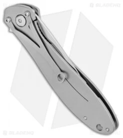 CRKT Ken Onion Large Eros Stainless Steel Frame Lock Knife (2.84" Satin) K456XXP -Crkt Shop CRKT Ken Onion Large Eros SS FL Satin 456XXP BHQ 21375 jr side