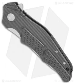 CRKT Ken Onion Outrage Knife Gray (3.25" Satin) K320GXPX *Factory Second -Crkt Shop CRKT Ken Onion Outrage gray satin blemish BHQ 75333 er spine