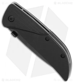 CRKT Koji Hara Ichi Spring Assisted Knife Black (2.5" Black) 1070K -Crkt Shop CRKT Koji Hara Ichi black black BHQ 0650 er spine