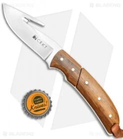 CRKT Kuskokwin Kommer Signature Hunter Fixed Blade Bamboo (3.3" Satin) 2820 -Crkt Shop CRKT Kuskokwin Kommer Signature Hunter Blade Bamboo 2820 BHQ 69084 jr bottlecap