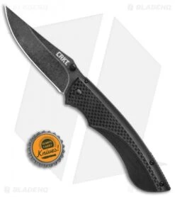 CRKT Lerch Burnout Frame Lock Knife G-10/Carbon Fiber (3.625" Black) 4123K 7 CRKT Lerch Burnout Frame Lock Knife G-10/Carbon Fiber (3.625" Black) 4123K -Crkt Shop CRKT Lerch Burnout FL G 10 CF Black SW 4123K BHQ 103932 jr bottlecap