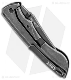 CRKT Lerch Burnout Frame Lock Knife G-10/Carbon Fiber (3.625" Black) 4123K 6 CRKT Lerch Burnout Frame Lock Knife G-10/Carbon Fiber (3.625" Black) 4123K -Crkt Shop CRKT Lerch Burnout FL G 10 CF Black SW 4123K BHQ 103932 jr side