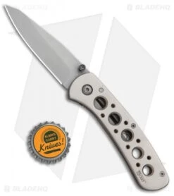 CRKT Long's Peak Liner Lock Knife Alloy (2.8" Bead Blast) 6602N -Crkt Shop CRKT Longs Peak LL Alloy BB 6602N BHQ 87020 jr bottlecap