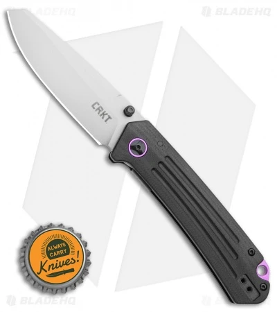 CRKT Montosa Liner Lock Knife Black G-10 (3.25" Bead Blast) 7115 4 CRKT Montosa Liner Lock Knife Black G-10 (3.25" Bead Blast) 7115 - Image 4