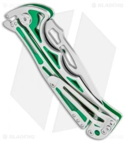 CRKT Nirk Tighe 2 Knife Green Stainless Steel (3.2" Satin) 5241 6 CRKT Nirk Tighe 2 Knife Green Stainless Steel (3.2" Satin) 5241 -Crkt Shop CRKT Nirk Tighe 2 Green SS Satin 5241 BHQ 119341 jr side