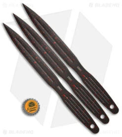 CRKT Onion Throwing Knives 3-Piece Set Black (6.25" Black/Red) 9 CRKT Onion Throwing Knives 3-Piece Set Black (6.25" Black/Red) -Crkt Shop CRKT Onion Throwing Knives 3 Piece Set Black BHQ 178672 jr bottlecap