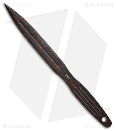 CRKT Onion Throwing Knives 3-Piece Set Black (6.25" Black/Red) 2 CRKT Onion Throwing Knives 3-Piece Set Black (6.25" Black/Red) - Image 2