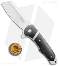 CRKT Philip Booth Ripsnort Liner Lock Flipper Knife Black (2.8" Satin) 7270 -Crkt Shop CRKT Philip Booth Ripsnort LL Black Satin 7270 BHQ 71231 jr bottlecap