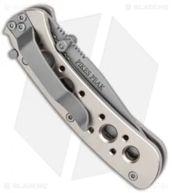 CRKT Pike's Peak Liner Lock Knife Alloy (2.3" Bead Blast) 6601N 6 CRKT Pike's Peak Liner Lock Knife Alloy (2.3" Bead Blast) 6601N -Crkt Shop CRKT Pikes Peak LL Alloy BB 6601N BHQ 87019 jr side