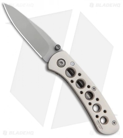 CRKT Pike's Peak Liner Lock Knife Alloy (2.3" Bead Blast) 6601N 1 CRKT Pike's Peak Liner Lock Knife Alloy (2.3" Bead Blast) 6601N