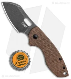 CRKT Pilar Frame Lock Knife Brown Linen Micarta BHQ Exclusive (2.4" Smokewash) 7 CRKT Pilar Frame Lock Knife Brown Linen Micarta BHQ Exclusive (2.4" Smokewash) -Crkt Shop CRKT Pilar FL Linen Micarta Smokewash BHQ 113629 jr bottlecap