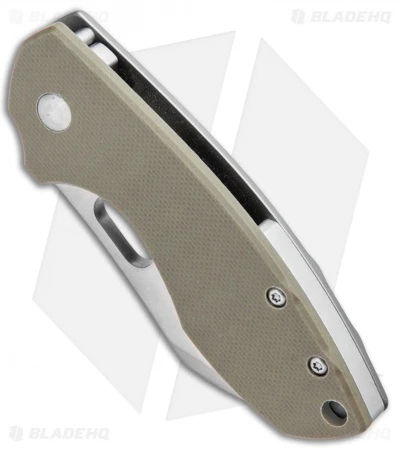 CRKT Pilar Frame Lock Knife Tan G-10 (2.4" Satin D2) 2 CRKT Pilar Frame Lock Knife Tan G-10 (2.4" Satin D2) - Image 2