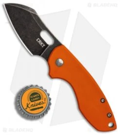 CRKT Pilar Frame Lock Knife Orange G-10 (2.4" Black SW) 5311GKG 11 CRKT Pilar Frame Lock Knife Orange G-10 (2.4" Black SW) 5311GKG -Crkt Shop CRKT Pilar Orange G10 Acid SW BHQ 84147 er bottlecap