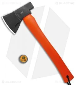 CRKT Johnson Chogan Hatchet 13.25" Axe - Orange GRN 5 CRKT Johnson Chogan Hatchet 13.25" Axe - Orange GRN -Crkt Shop CRKT RMJ Tactical Chogan Splitting Hatchet Orange Black BHQ 138975 jr bottlecap